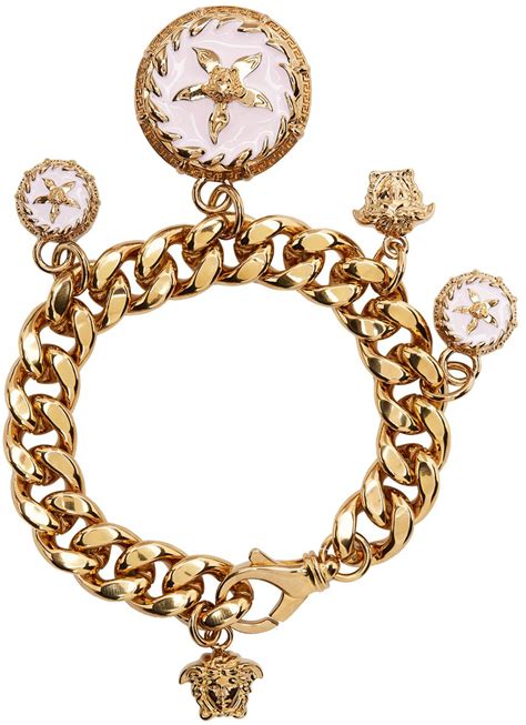 versace tresor de la mer bracelet|Versace Trésor De La Mer Charm Bracelet .